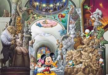 ディズニーオールキャラクターミュージアム ディズニー ジグソーパズル 1000… Amazon.co.jp: 1000ピース ディズニーオールキャラクター